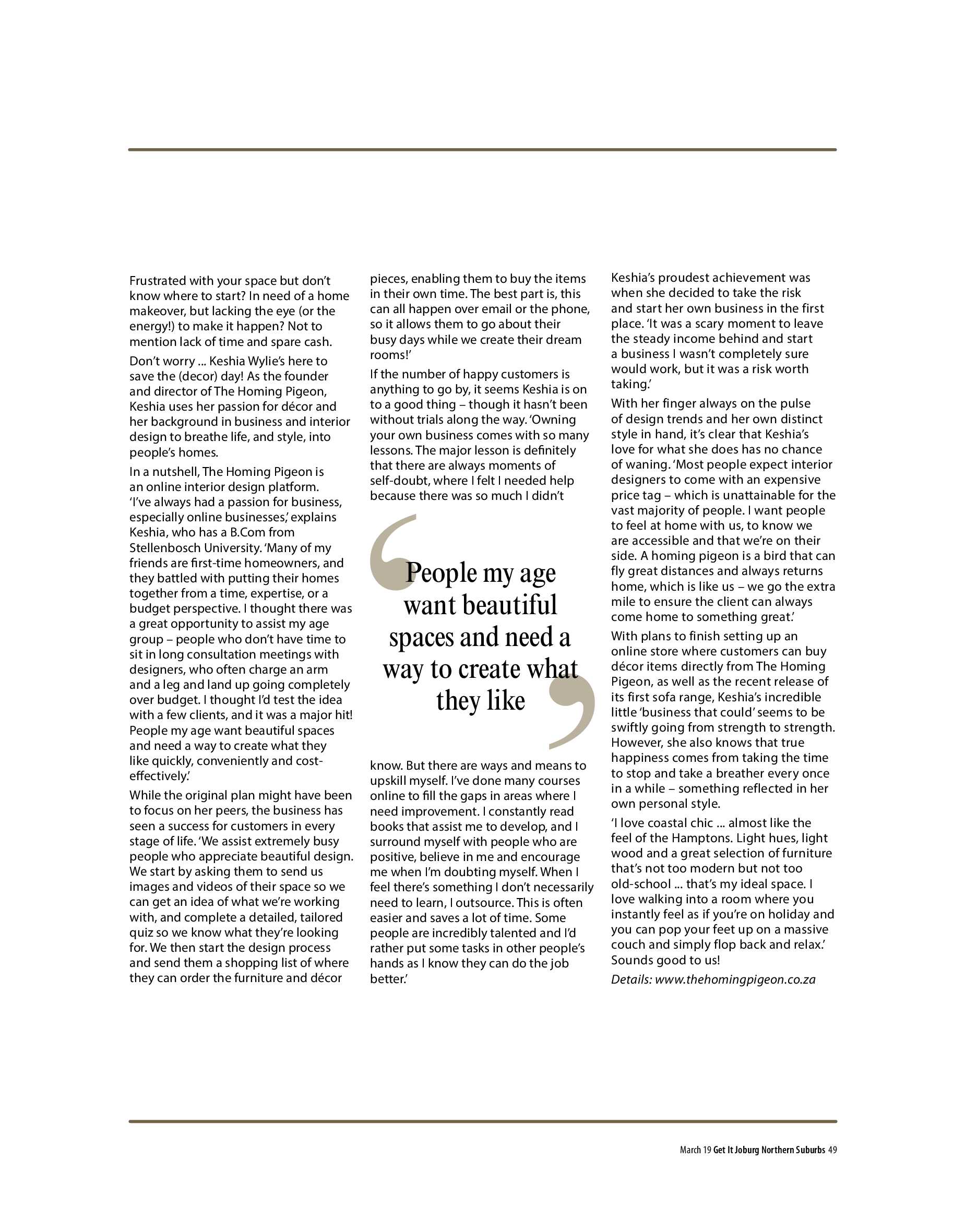 Get It Joburg North March 2019 page 49