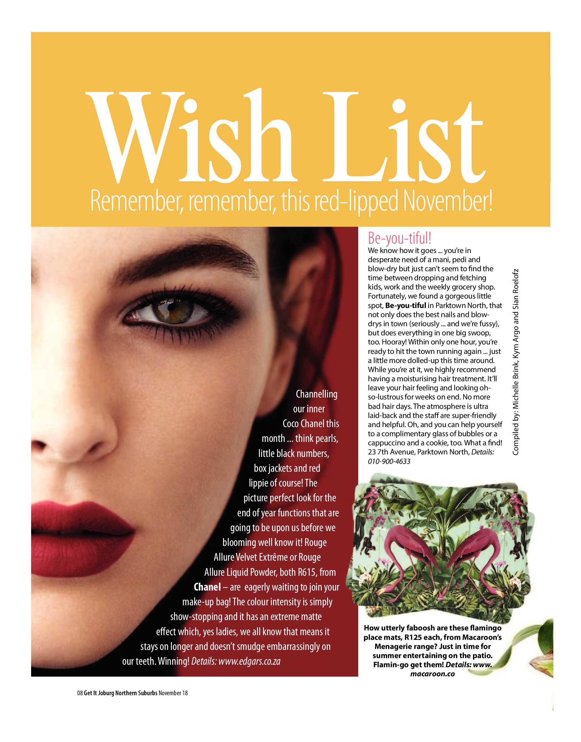 Get It Joburg North November 2018 page 8