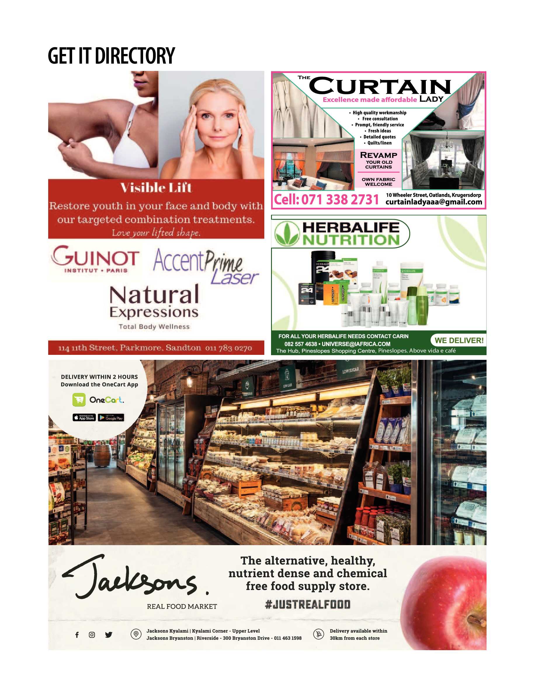 Get It Joburg North November 2019 page 62